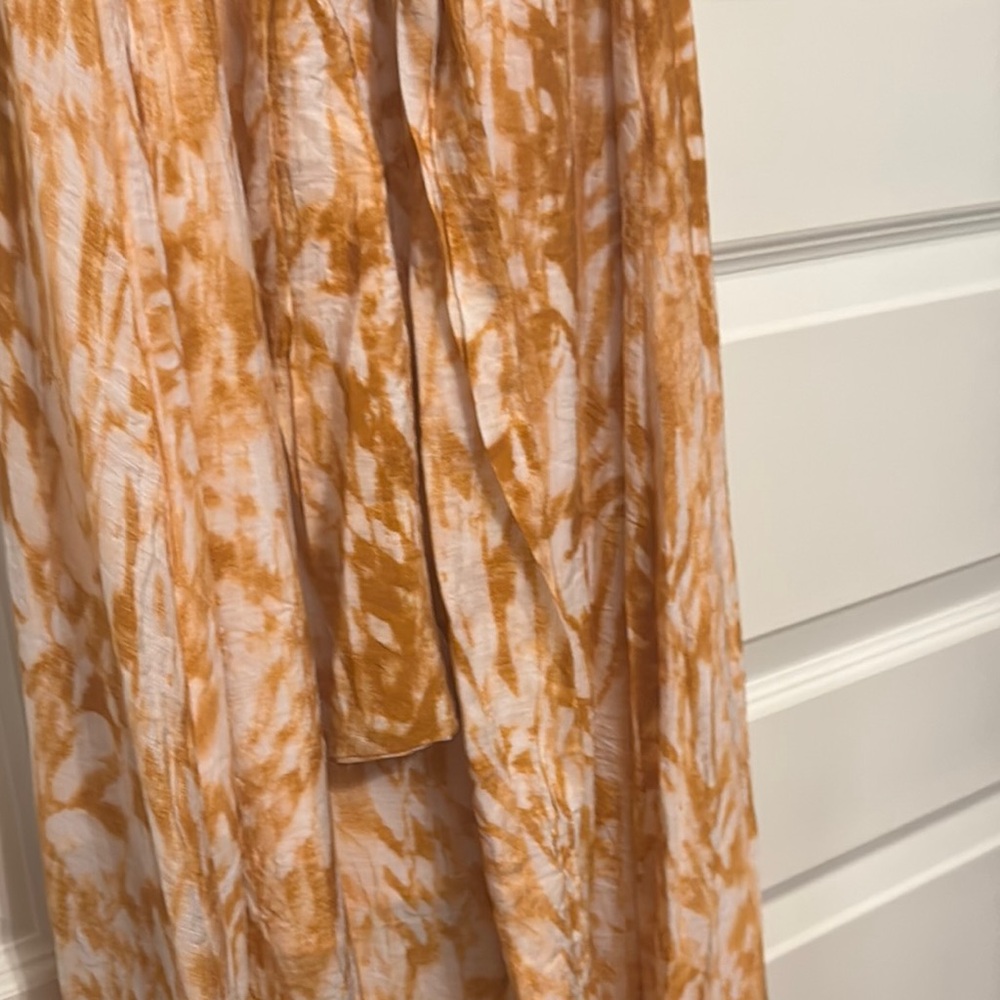 Selfie Leslie Orange Tie-Dye Dress - Picture 3 of 5